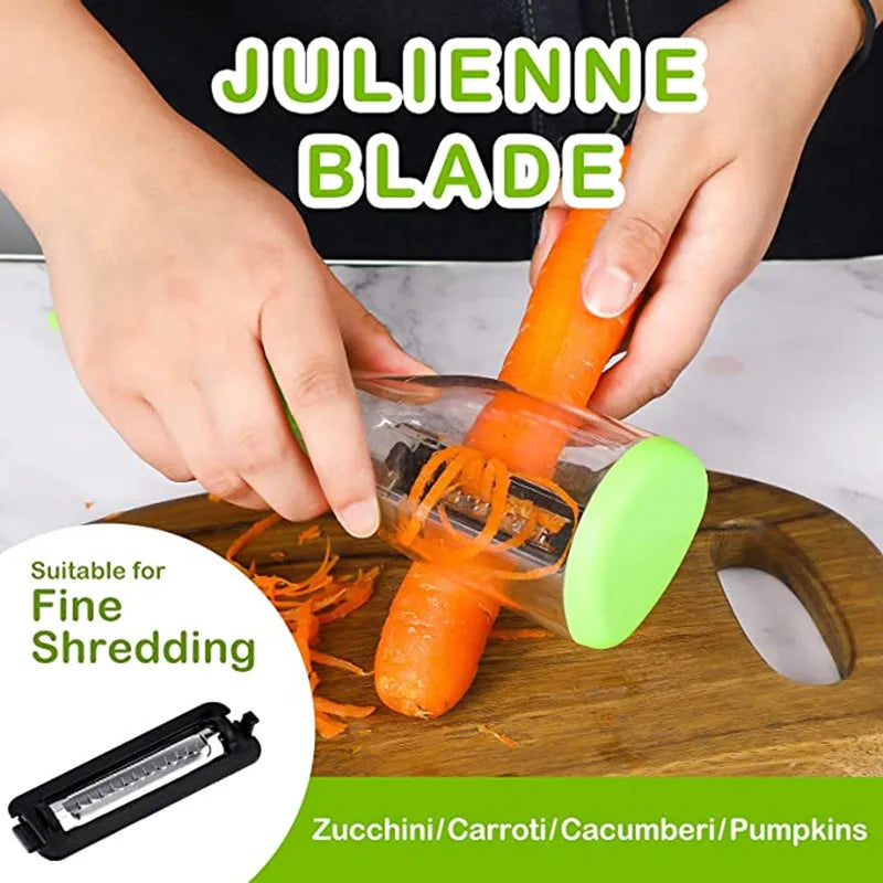 Peeling Knife With Container