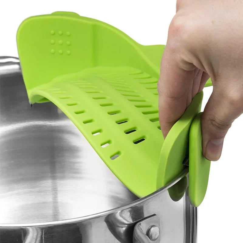 Clip-On Food Pot Strainer