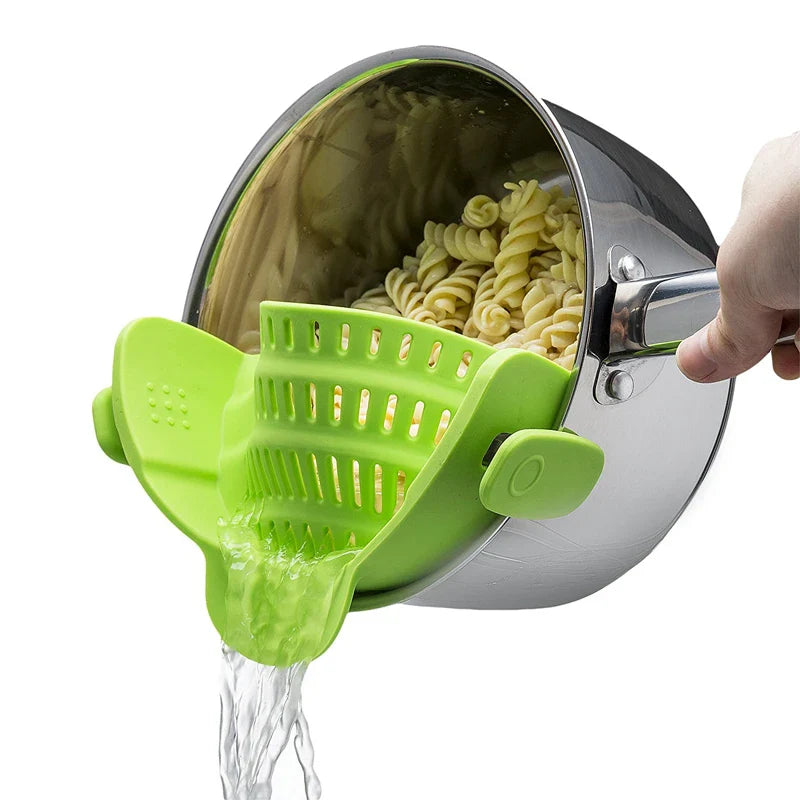 Clip-On Food Pot Strainer