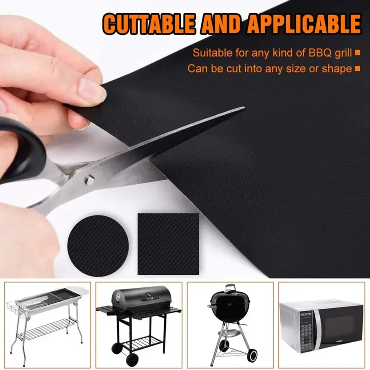 5pcs Non-Stick Grilling Sheet