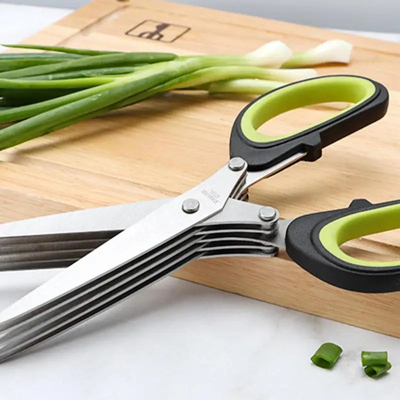 Multi-Blade Herbs Scissor