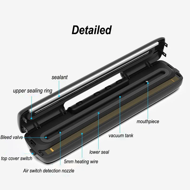 Vacuum Sealer with 15pcs Bags