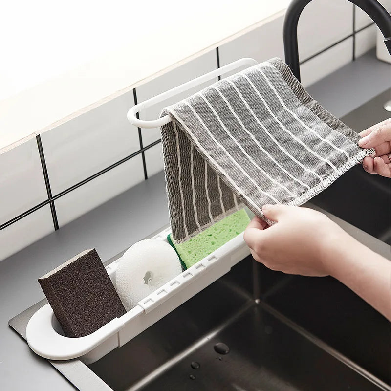 Telescopic Sink Drain Rack