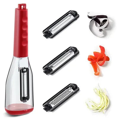 Peeling Knife With Container