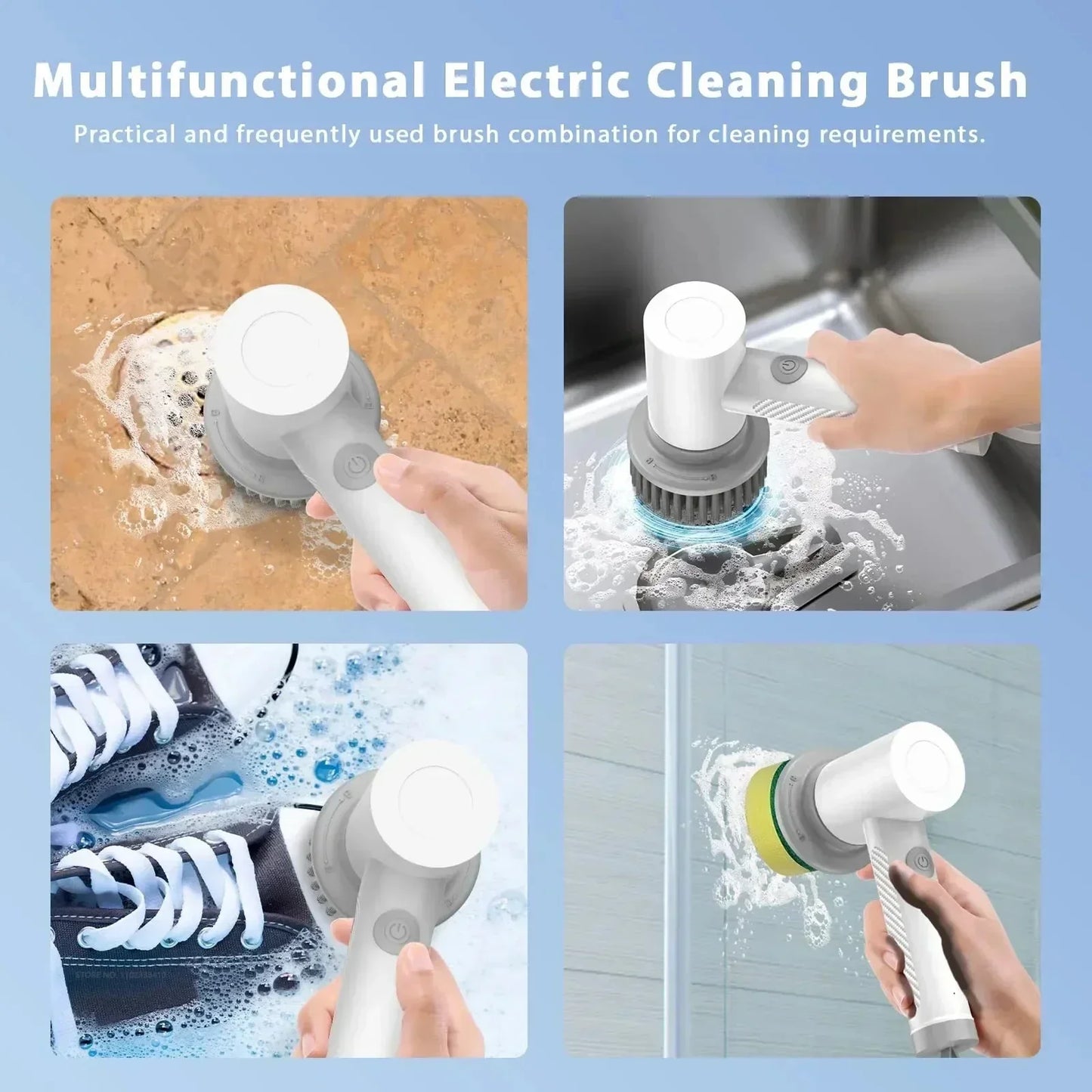 Wireless Dishwashing Brush