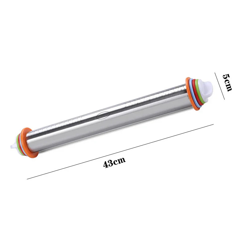Adjustable Rolling Pin and Mat