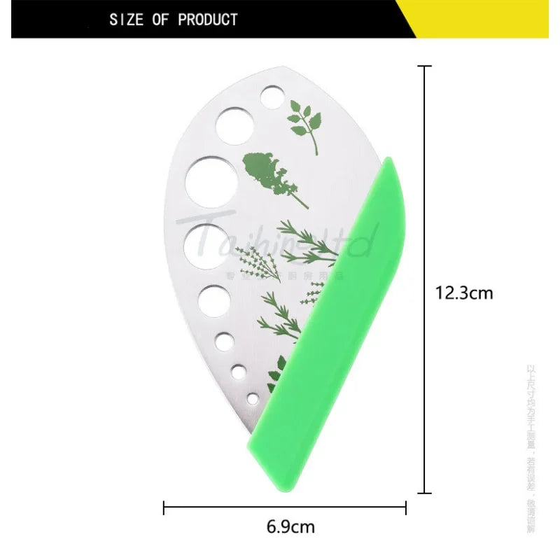 9 Holes Herb Cutter Stripper