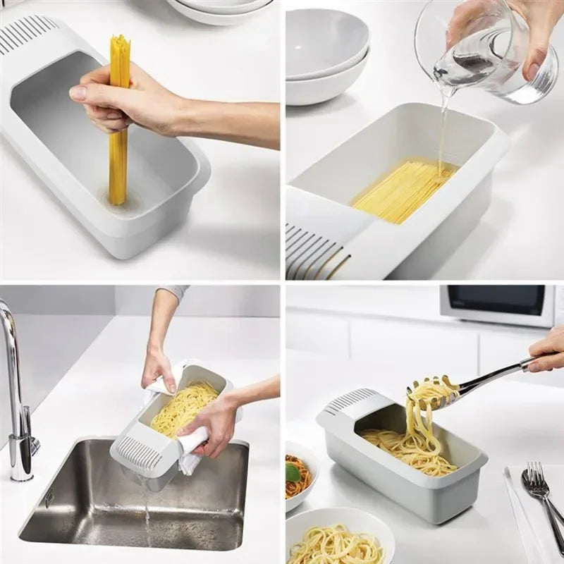 Microwave Pasta Cooker Strainer