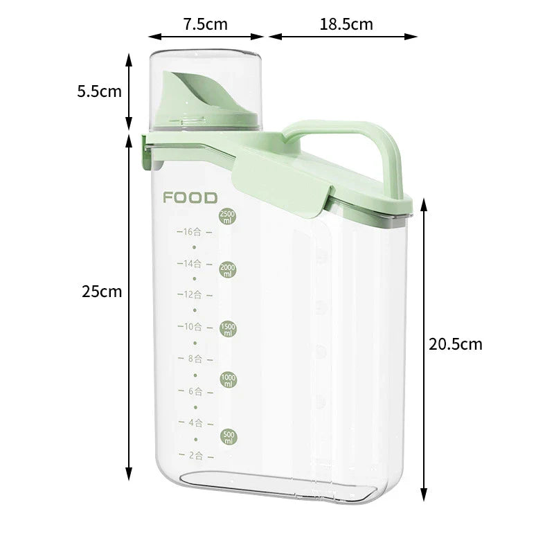 Sealed Grain Storage Box