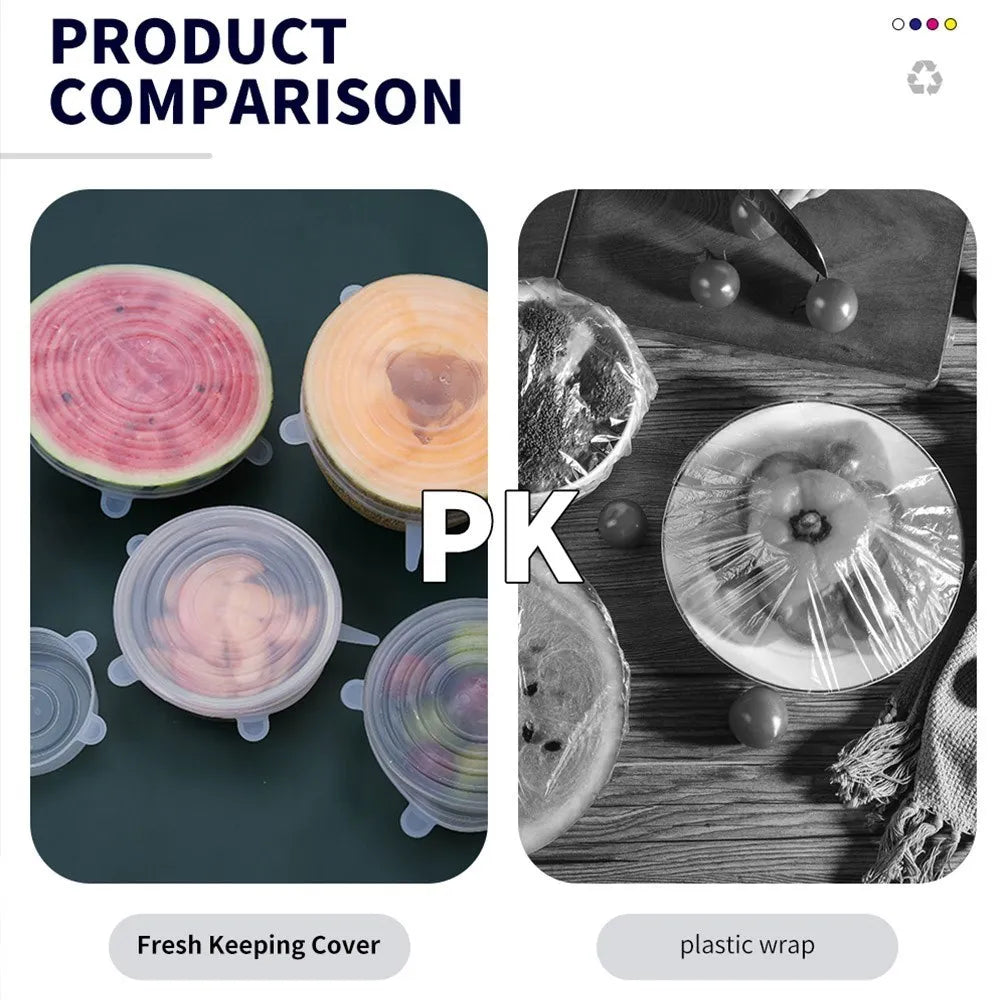 Silicone Food Cover Set