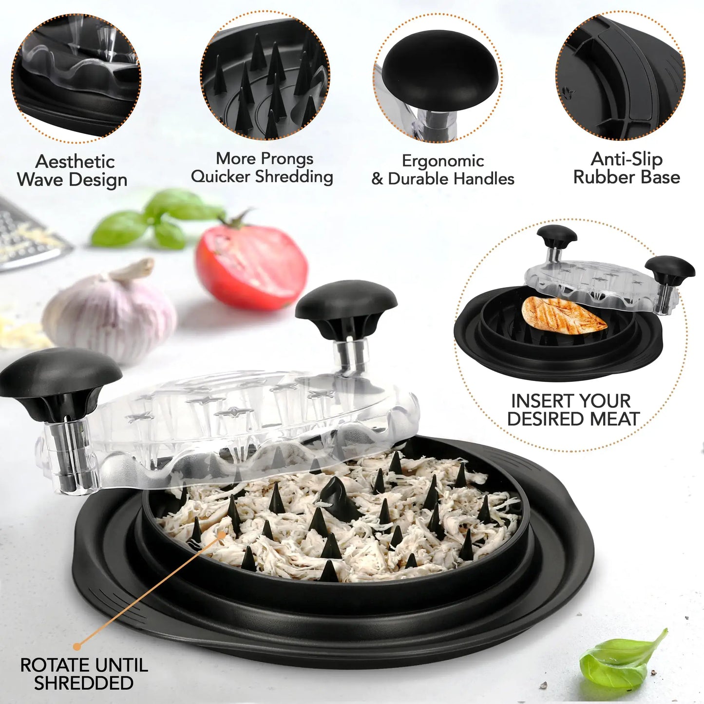 Chicken Breast Shredder