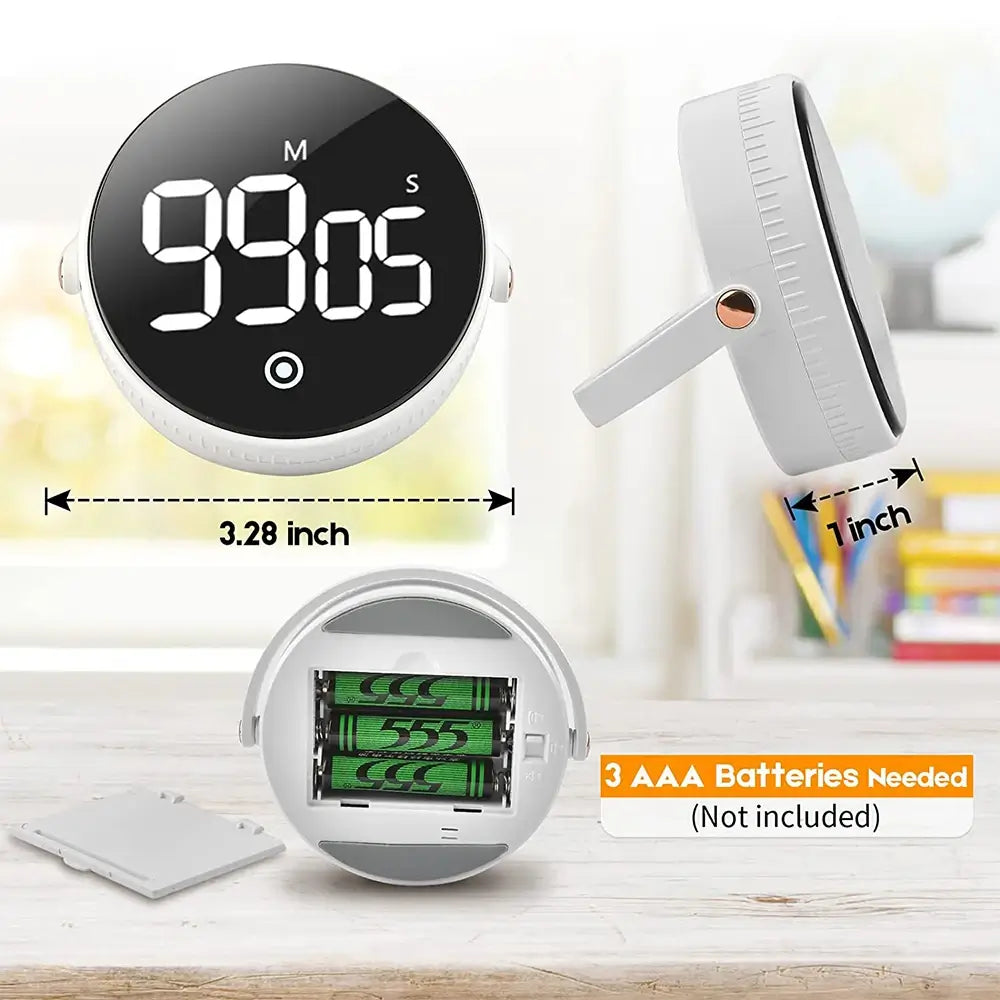 Magnetic Digital Kitchen Timer