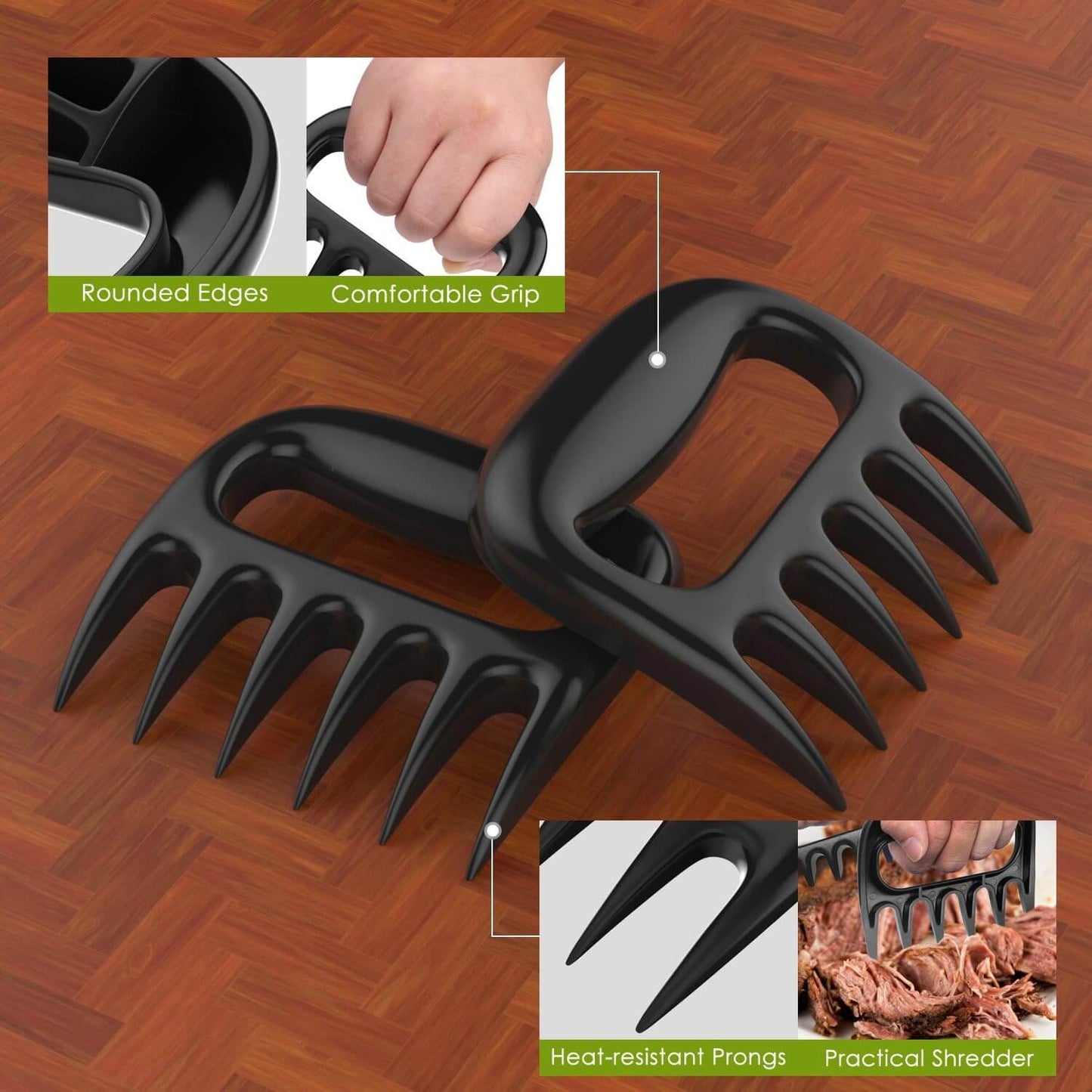 Barbeque Meat Shredding Claws