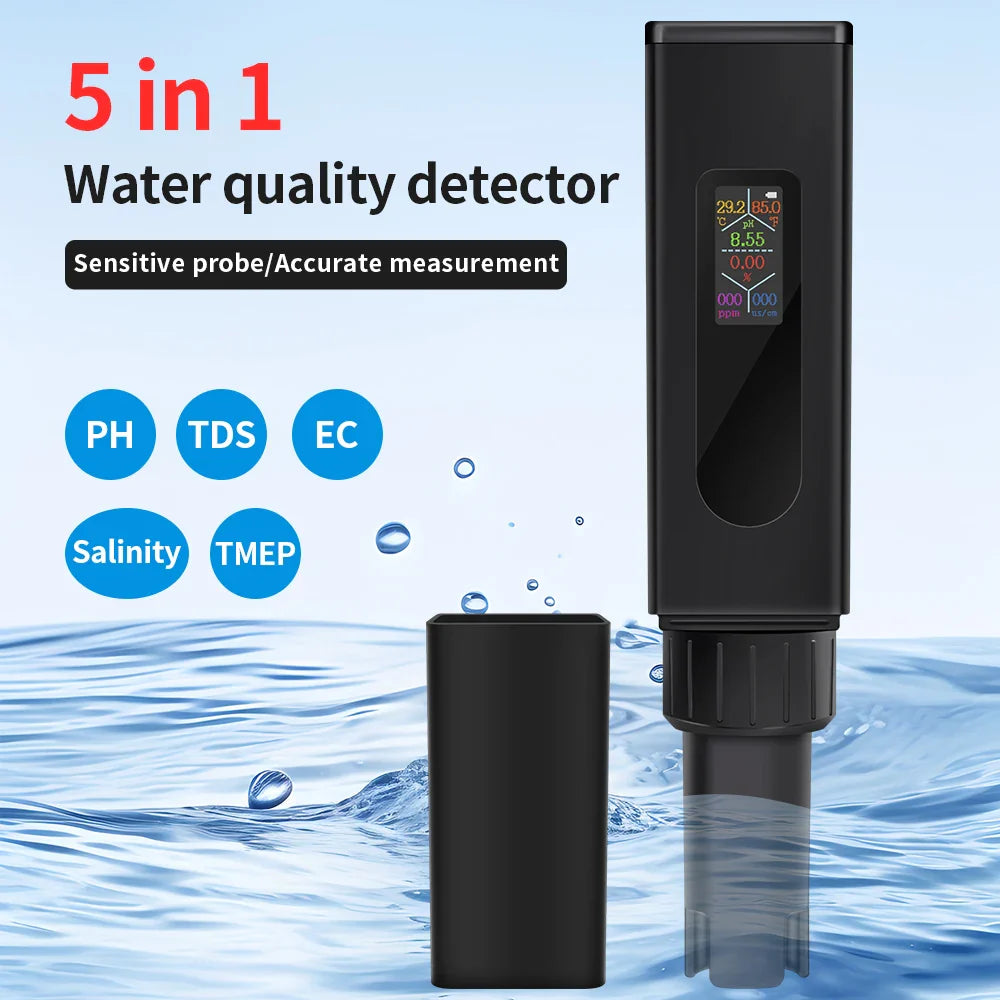 5 in 1 Water Quality Tester