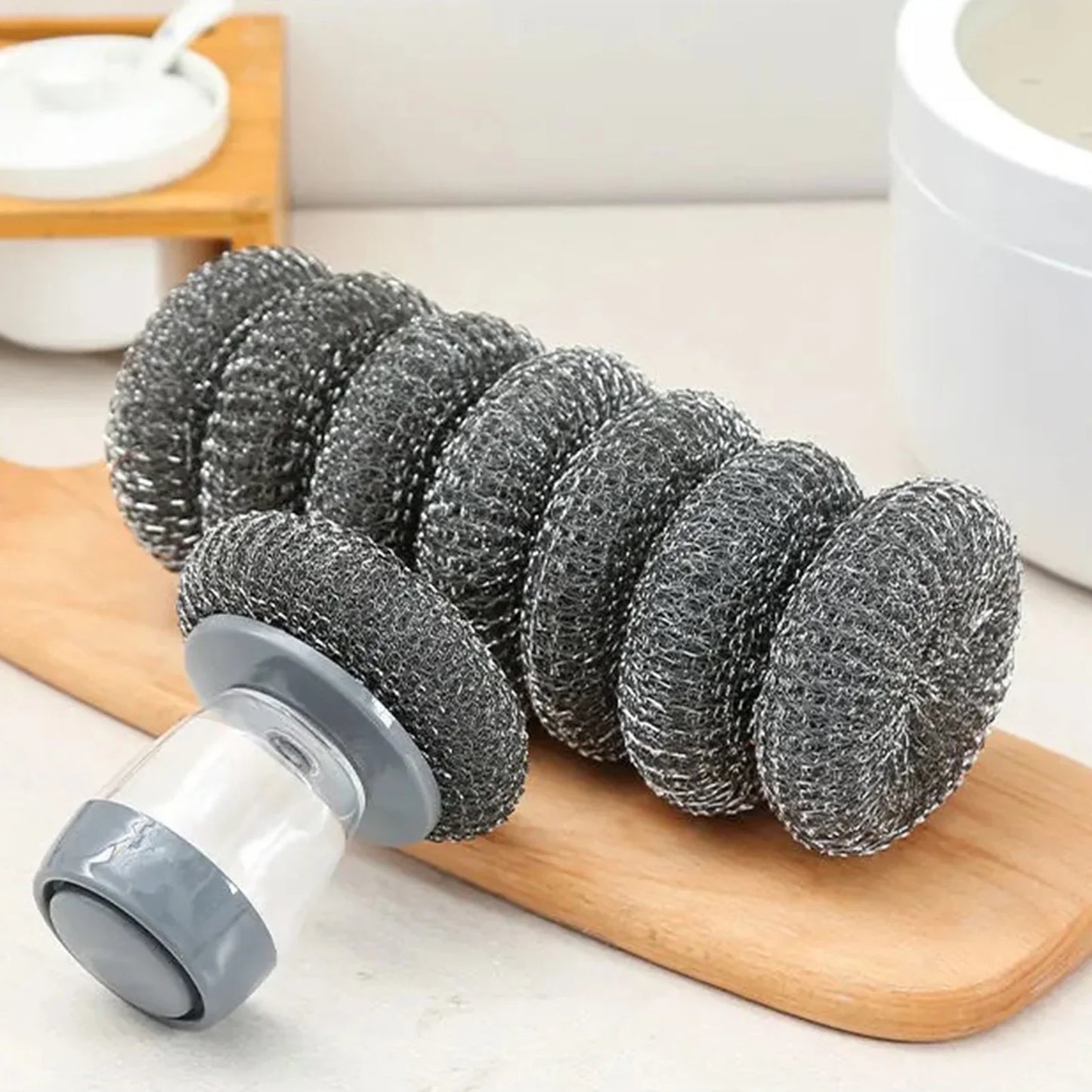 Soap Dispenser Dishwashing Brush