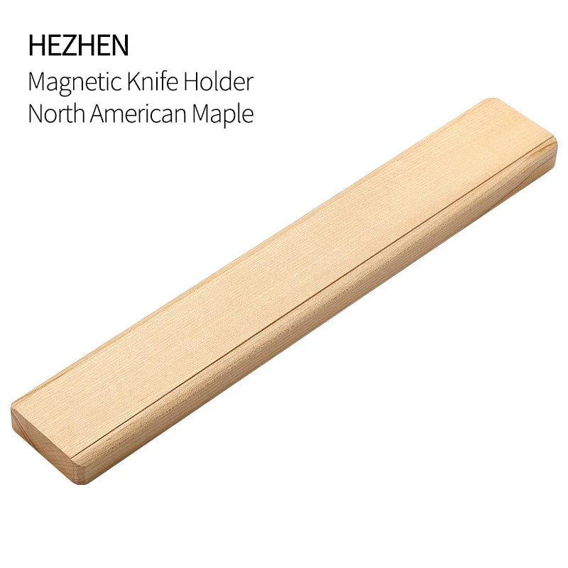 Magnetic Wood Knife Holder
