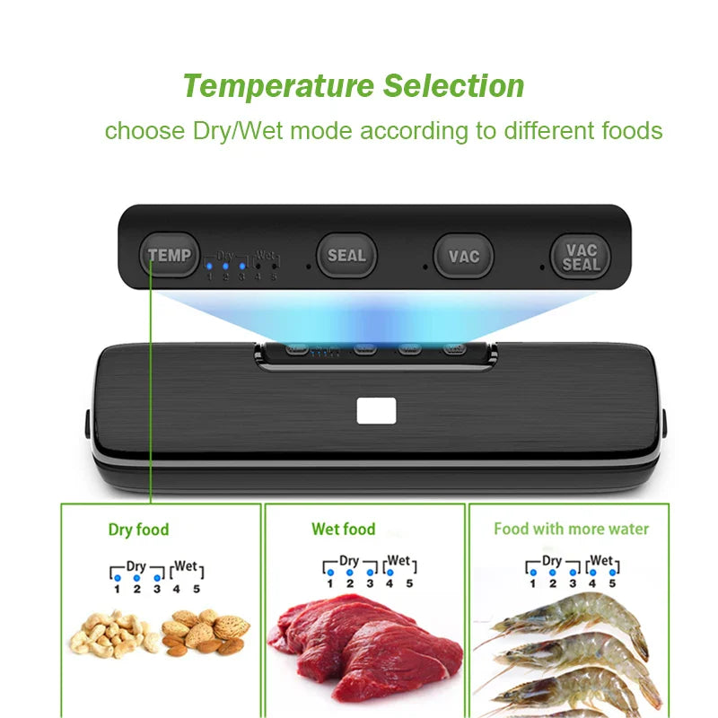 Vacuum Sealer with 15pcs Bags
